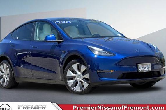 TESLA MODEL Y 2022 7SAYGDEE2NF506628 image